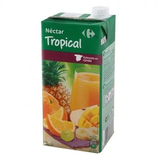 Néctar Tropical Carrefour Brik 1 L.