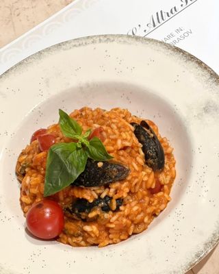 Risotto cu fructe de mare