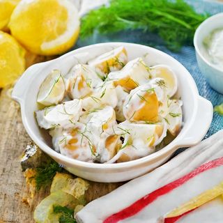 Картопля з грибами у вершках (230г)