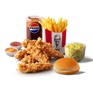 6 Pièces Crispy Strips Meal