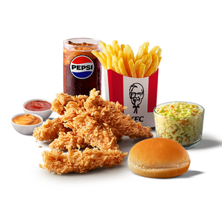 6 Pièces Crispy Strips Meal