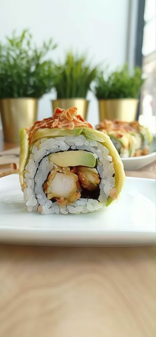 Uramaki Chicken Roll