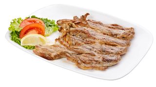 Свинска вратна пържола