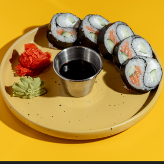 Инь- Янь с семгой 