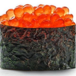 Гункан з червоною ікрою (2 шт)