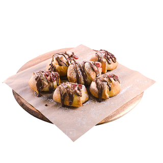 Sweet Rolls z malinami i czekoladą