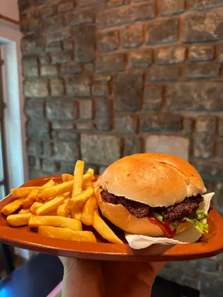 Chickenburger meni