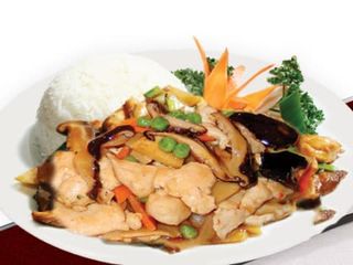 Vita cu bambus si ciuperci