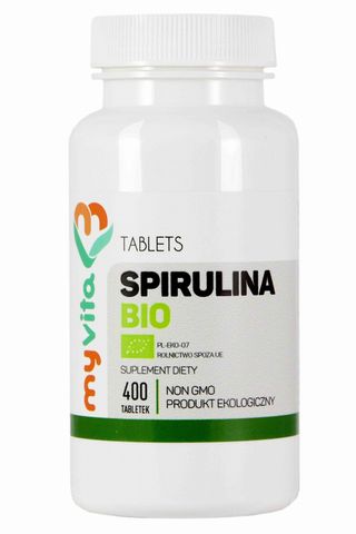 Spirulina BIO 250mg 400 tabletek MyVita