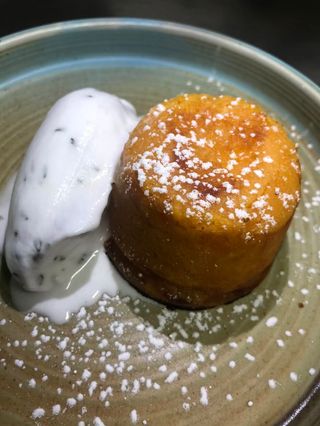 Coulant de calabaza cremoso