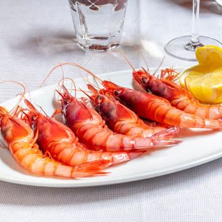 Fuente De Gamba Roja A La Plancha (250gr)