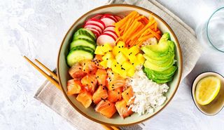 Poke Salmão Agridoce