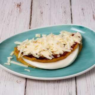 Cachapa con queso de mano