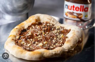 Pizza con Nutella