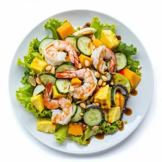1.Ensalada mixta de la casa