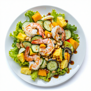 1.Ensalada mixta de la casa