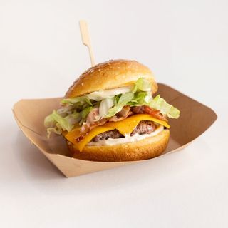 New York style burger
