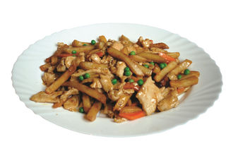 Пилешко с картофи (700г)