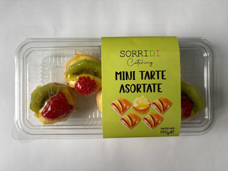 Mini tarte fructe 190 g