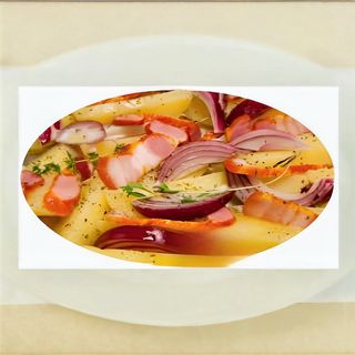 Cartofi taranesti (cu ceapa si bacon)