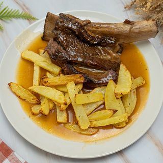 Costillas De Ternera Al Horno Con Patata