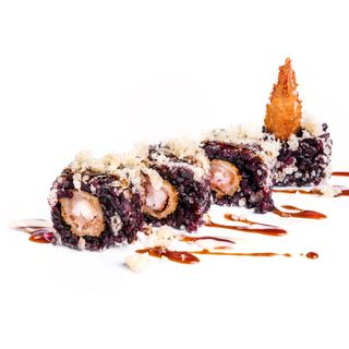 75. Arroz Negro Con Langostino (4 Pzs.)