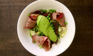 სალათი პასტრამით