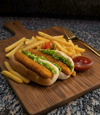 Sandwich crispy cu cartofi