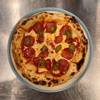 Піца Пепероні з халапеньо