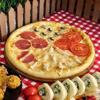 Пицца "Четыре сезона" (30 см.)