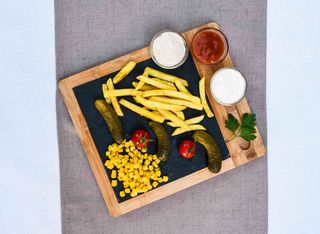 Царевица на пара, голяма