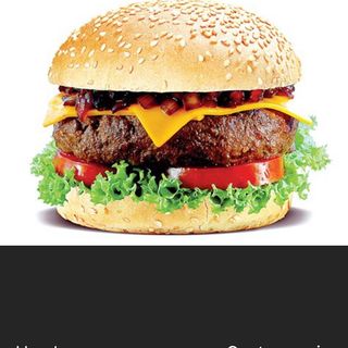 Hamburguesa De Ternera Con Queso