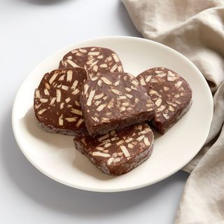 Salami De Chocolate Con Almendras