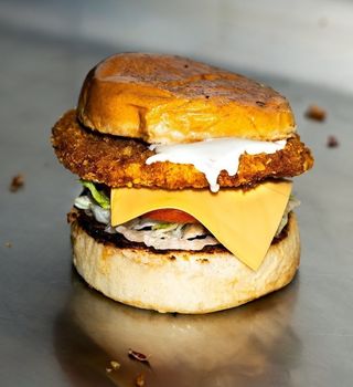 Hamburguesa Marx Pollo