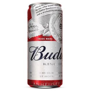 Cerveza Budweiser lata 330ml.