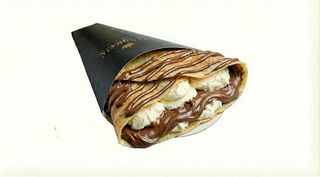 Crèpe con Nutella e mascarpone