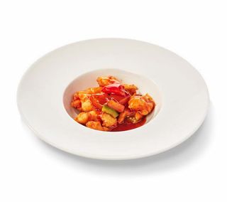 762. Pollo agrodolce