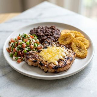 Chuletón Con Tajadas