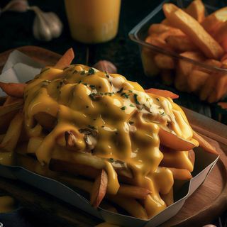 Patatas Con Queso (Grande)