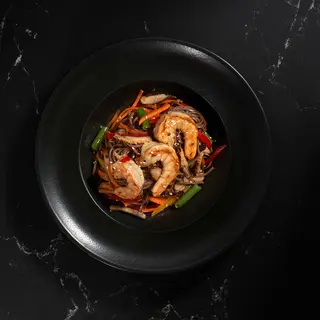 Soba cu crevete