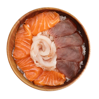 Chirashi Saumon Thon Poisson Blanc