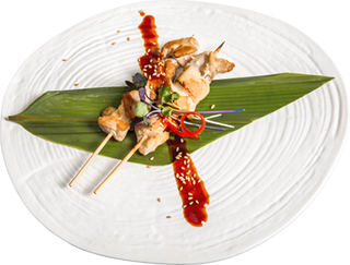 46 Brochetas de pollo 2U