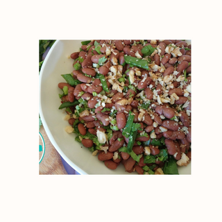 Լոբիով աղցան