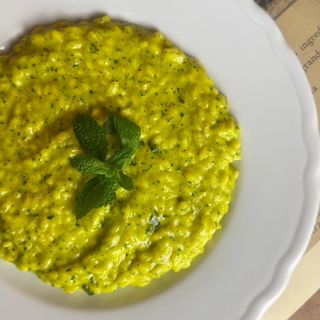 Risotto con Castagne* e Lardo 
