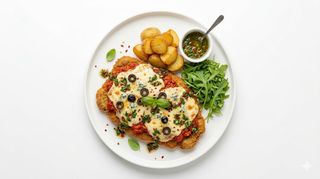 Milanesa A Los 4 Quesos