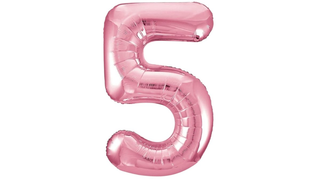 Balon foliowy 92cm różowy 5