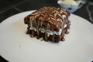 Brownie au cheese