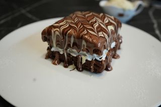 Brownie au cheese