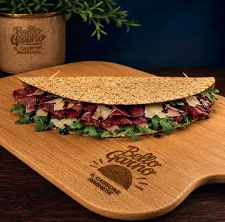 Piada fit bresaola - 488 kcal