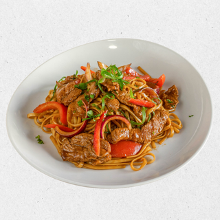 Tallarín Salteado De Ternera